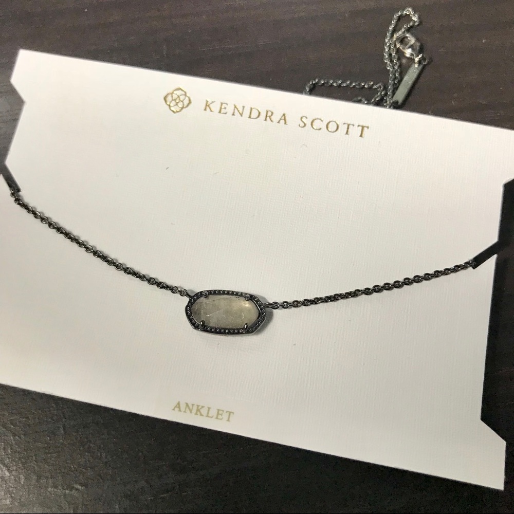 LE Mirror Rock Elisa Gunmetal Kendra Scott